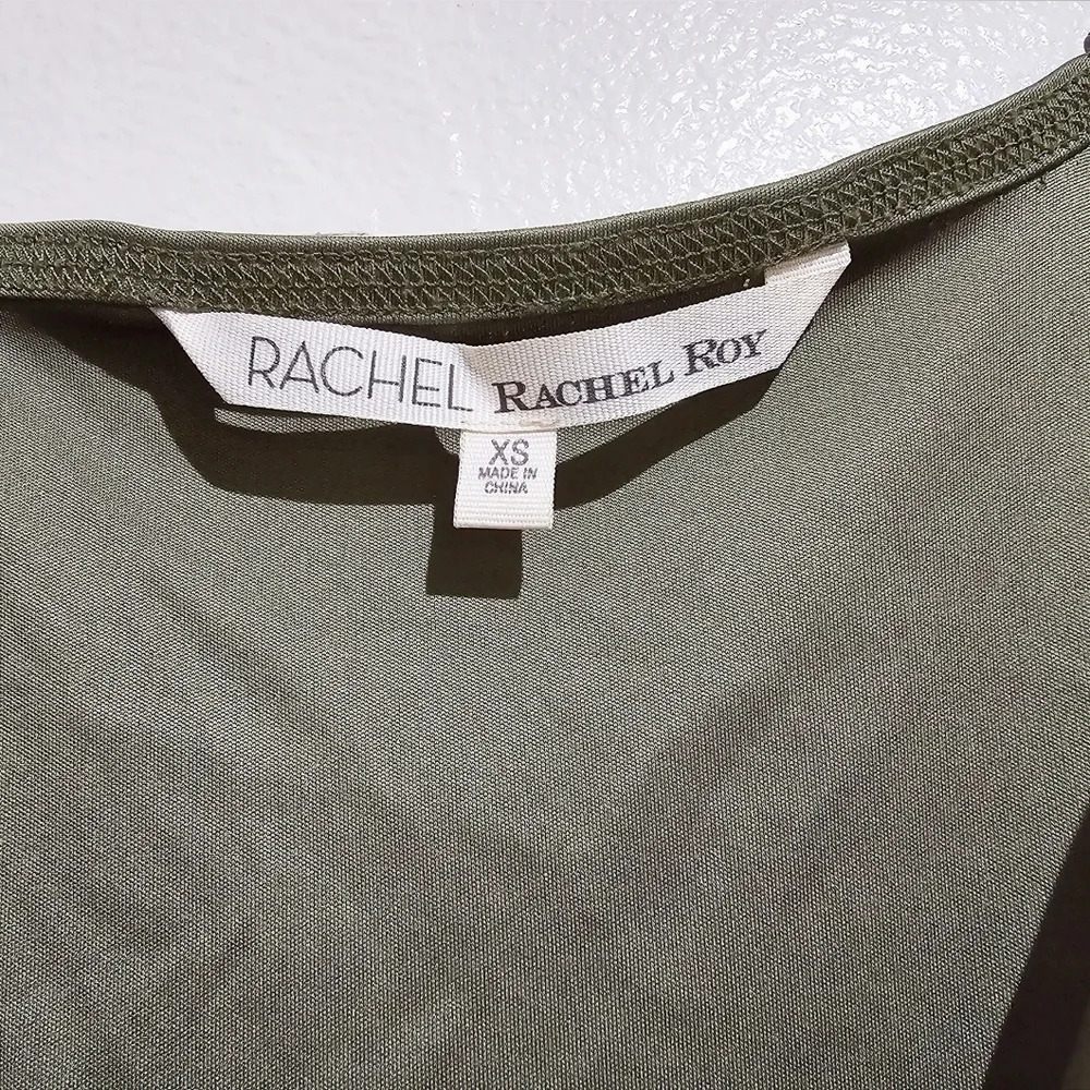 ✨️4/$20. Rachel Roy Loden Sleeveless Blouson Dress, Elastic Waist, Cowl Neck, XS - Picture 6 of 11